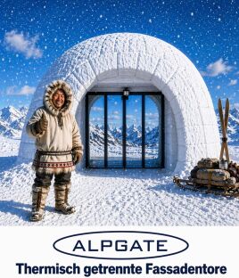 Kennen Sie unsere thermisch getrennten Torlösungen? Noch nicht? Dann sollten wir uns kennenlernen.