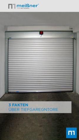 3 Fakten, die du über unsere Tiefgaragentore kennen solltest