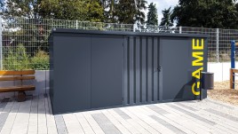 Gerätehaus für Schulen, Kindergärten, Privatgärten
