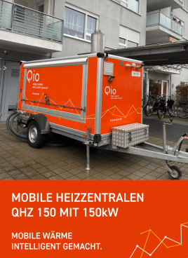 Mobile Heizzentralen QHZ 150 mit 150kW