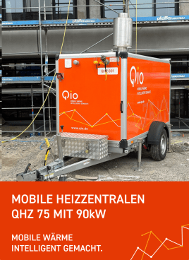 Mobile Heizzentralen QHZ 75 mit 90kW