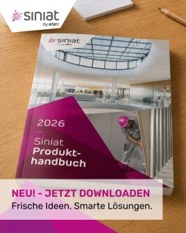 Das neue Siniat Produkthandbuch 2026 ist online!