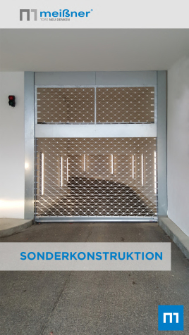 Maßgeschneiderte Torlösung mit perfekter Fassadenintegration