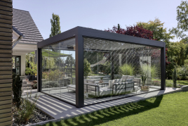 Neue Lamaxa Schiebeelemente von WAREMA: Switching your design.