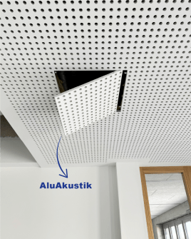 Revisionsklappe für Akustikdecken? - AluAkustik