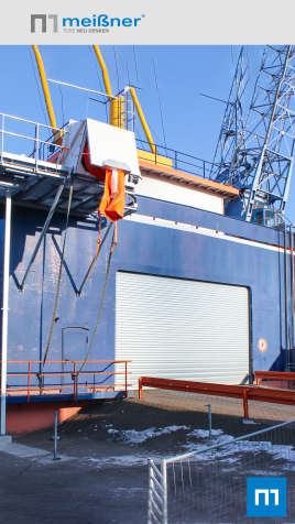 Individuelle Industrie-Rolltore