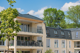 Seniorenresidenz Heidesee: Viel Tageslicht dank großer Dachfenster