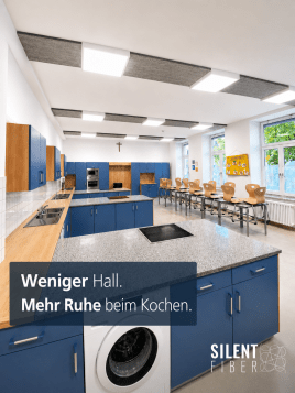 Kochen nach Rezept. Akustik bitte nicht nach Gefühl.