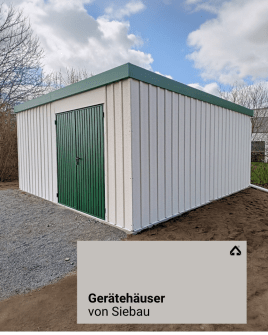 Gerätehäuser von Siebau