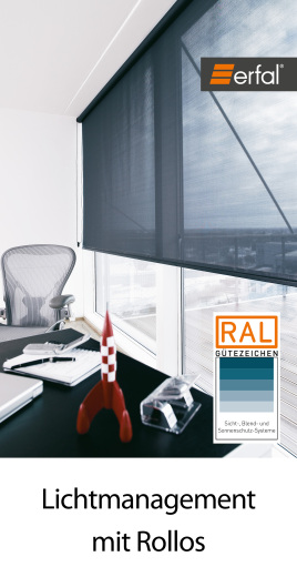 Lichtmanagement mit Rollos