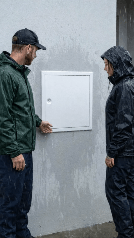 Revitür die luft-, staub-/ schlagregendicht ist - Primus Seal Rainproof