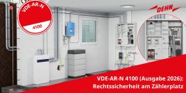 VDE-AR-N 4100 (Ausgabe 2026): Rechtssicherheit am Zählerplatz