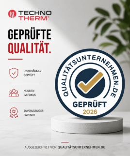 Geprüfte Qualität – Auszeichnung durch Qualitätsunternehmen.de