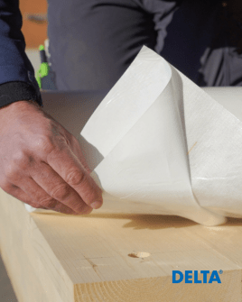 Feuchteschutz für Holzbauteile in der Bauphase