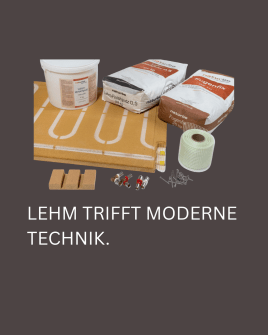 Lehm trifft moderne Technik.
