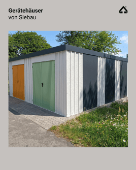 Gerätehäuser von Siebau