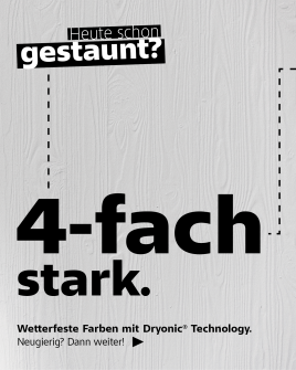 Fassadenfarbe, die sich selbst schützt 💪