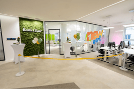 Neuer Workspace mit ArgillaTherm Natur-Klimadecken ausgestattet