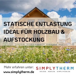 Leichtbau im Fokus: Warum Simplytherm die ideale Lösung für Holzbau und Aufstockungen ist