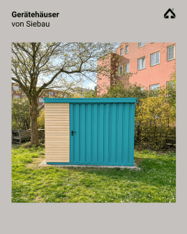 Gerätehäuser von Siebau