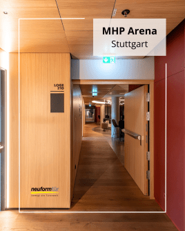 🏟️🔴⚪ 115 maßgeschneiderte Türelemente für die MHP Arena Stuttgart