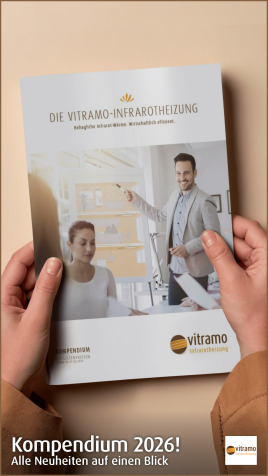 Mehr als nur ein Katalog: Das neue Vitramo-Kompendium: So geht Infrarotheizung