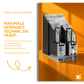 Kömmerling PremiDoor 76 Hebe-Schiebetür
