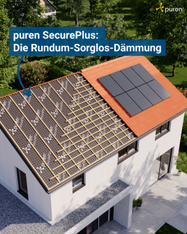 puren® SecurePlus: Die Rundum-Sorglos-Dämmung.