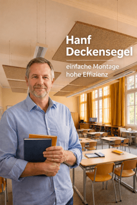 🌿 Hanf-Deckensegel – einfache Montage. Hohe Effizienz.