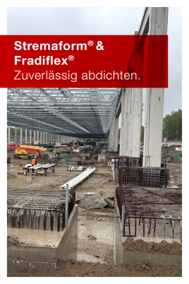 Sichere Abdichtung für modernes ICE Werk