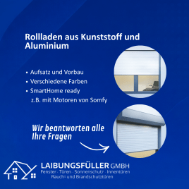 Moderne Rollladensysteme für anspruchsvolle Bauherren.
