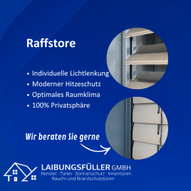 Raffstore zuverlässig und modern