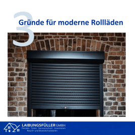3 Gründe für moderne Rollläden