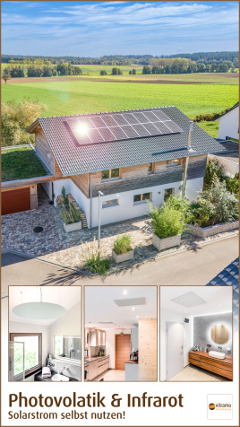 Photovoltaik und Infrarotheizung: Solarstrom in der Übergangszeit gezielt für Wärme nutzen