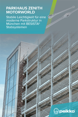 Stabile Leichtigkeit für eine moderne Parkstruktur