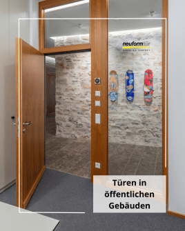 neuform-Türelemente für öffentliche Gebäude