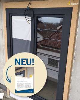 Mit purenit zu energieeffizienten und langlebigen Fensteranschlüssen