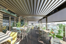 Roof Bar Mannheim: WAREMA Referenz