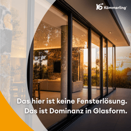 Kömmerling Schiebefenster-/Schiebetür PremiLine 80