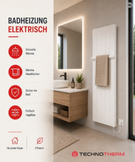 Technotherm - Elektrische Badheizungen richtig planen