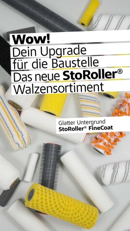 ✨ Glatte Untergründe: StoRoller® FineCoat