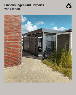 Einhausungen und Carports von Siebau
