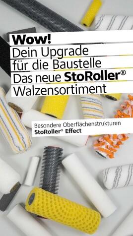 🎨 Individuelle Oberflächentexturen: StoRoller® Effect