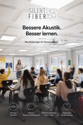 Bessere Akustik. Besser lernen.