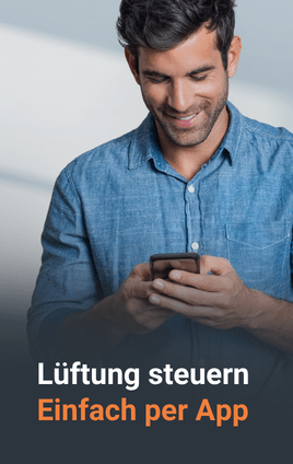 Lüftung smart steuern – mit der Meltem App