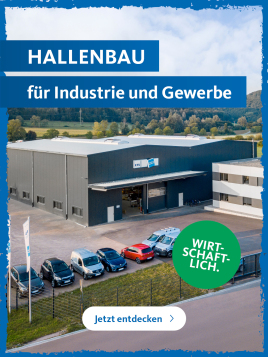 Hallenbau für Industrie und Gewerbe