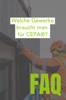 Welche Gewerke braucht man für CEPA®?