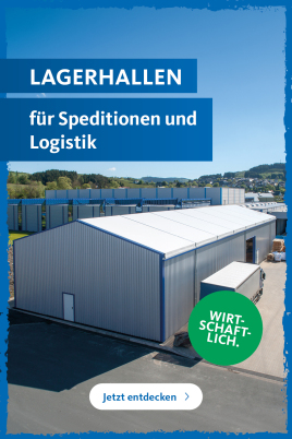 Lagerhallen für Speditionen und Logistik