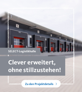 Logistikhalle für eine Spedition