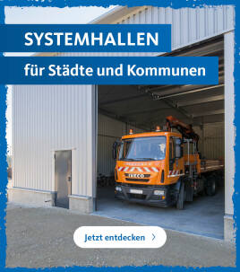 Systemhallen für Städte und Kommunen